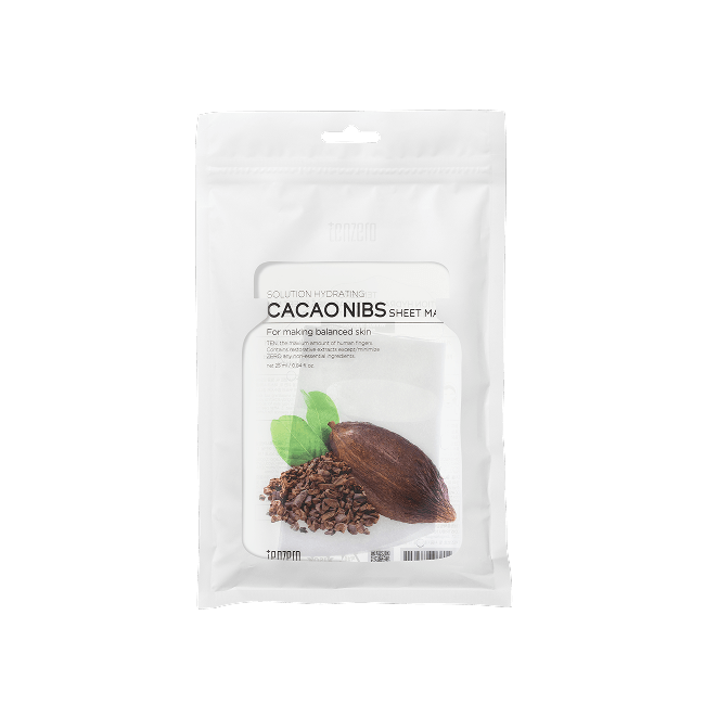 Solution Hydrating Cacao Nibs Sheet Mask (25 ml*10)