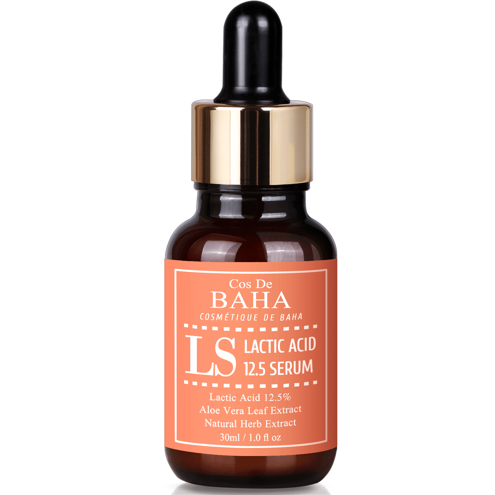 Lactic Acid 12.5% Mild AHA Exfoliating Serum (LS) (30ml)