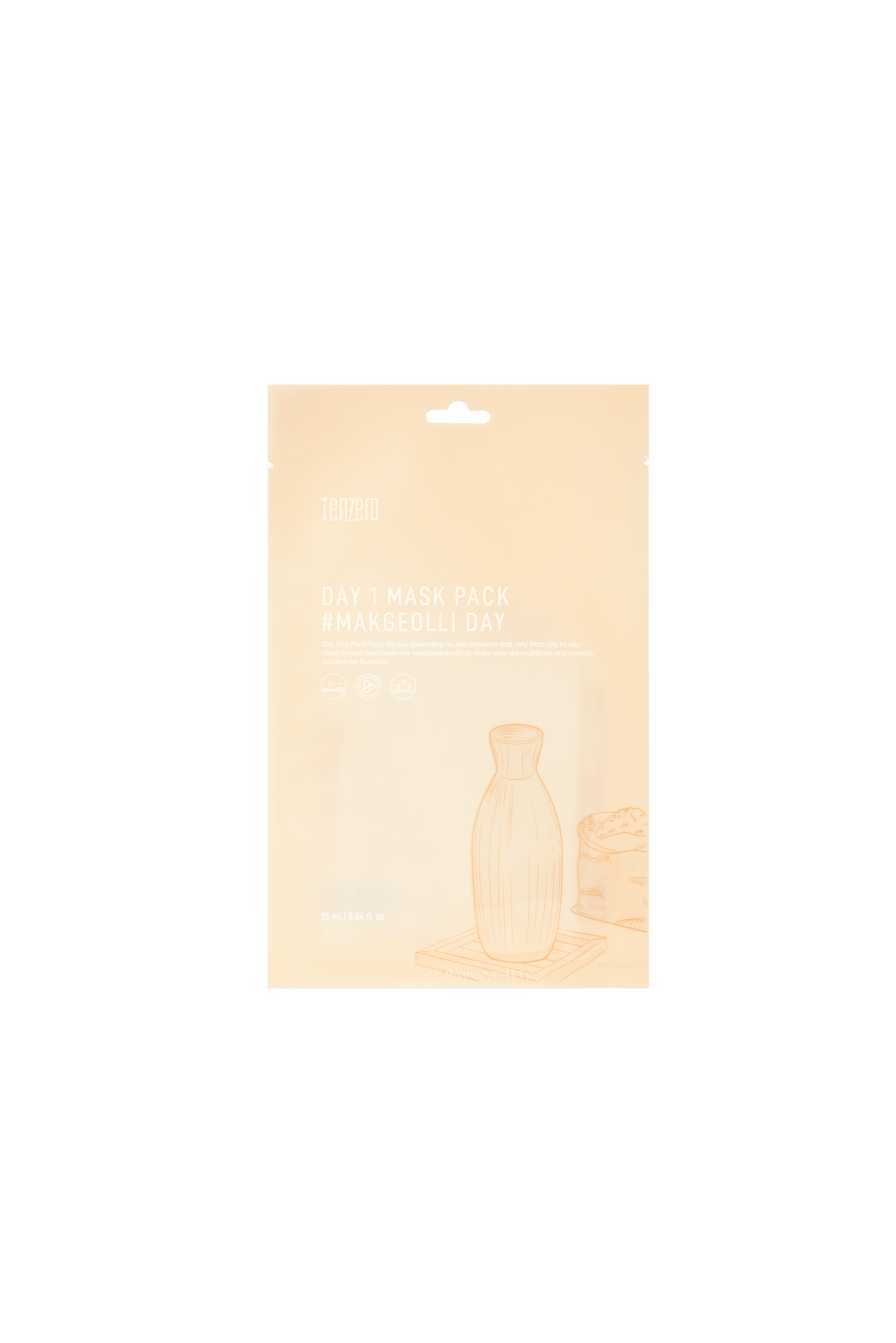 Day 1 Mask Pack #Makgeolli Day (25 ml
* 10 ea)