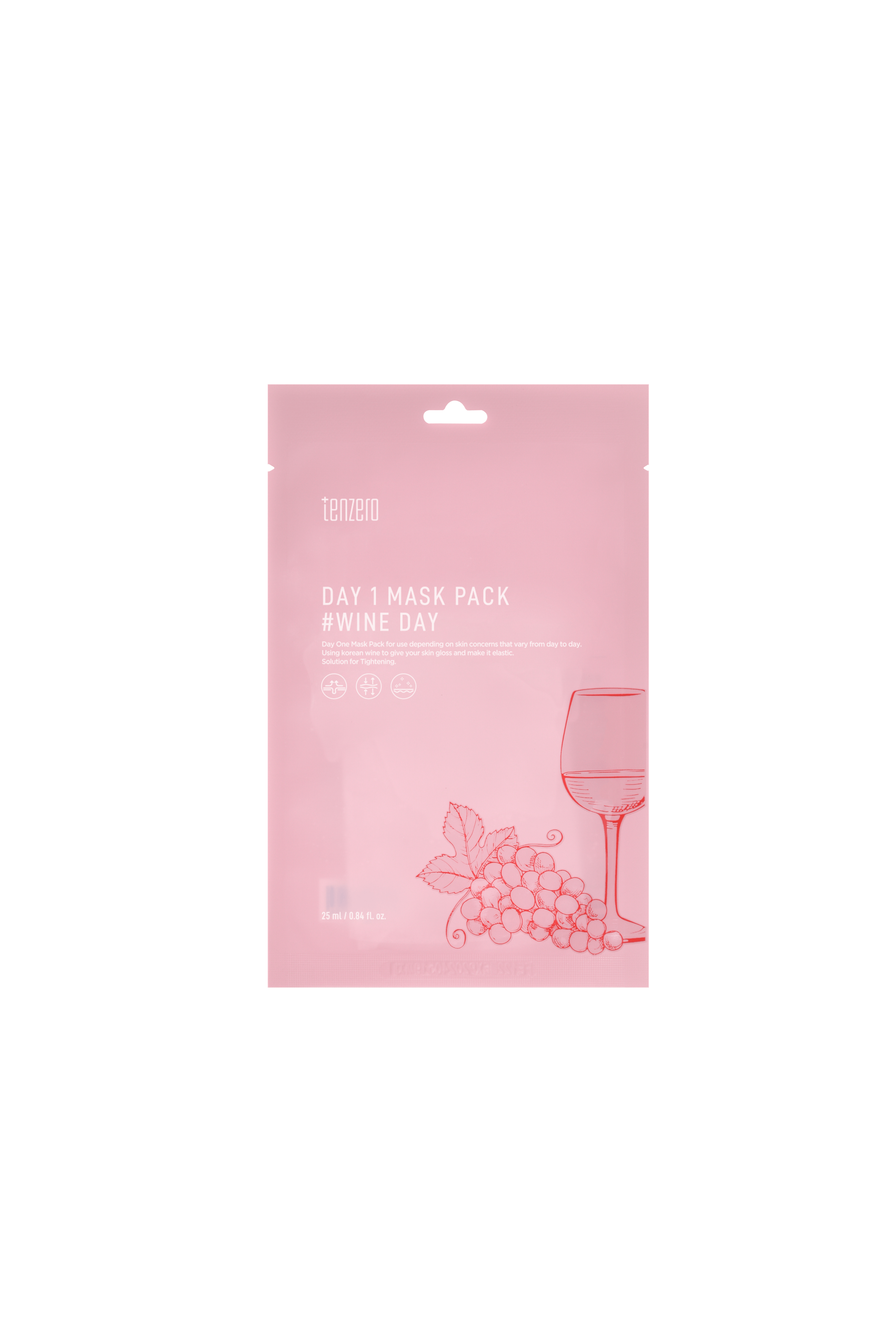 Day 1 Mask Pack #Wine Day (25 ml
* 10 ea)
