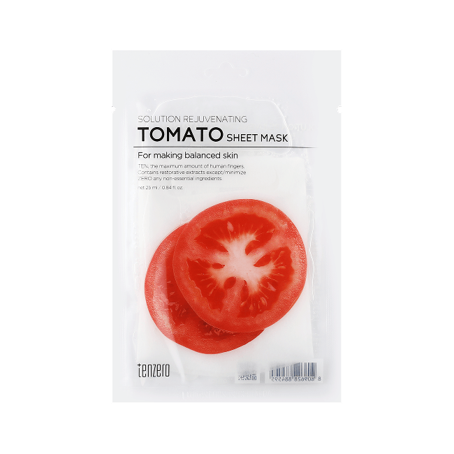 Solution Rejuvenating Tomato Sheet Mask (25 ml*10)