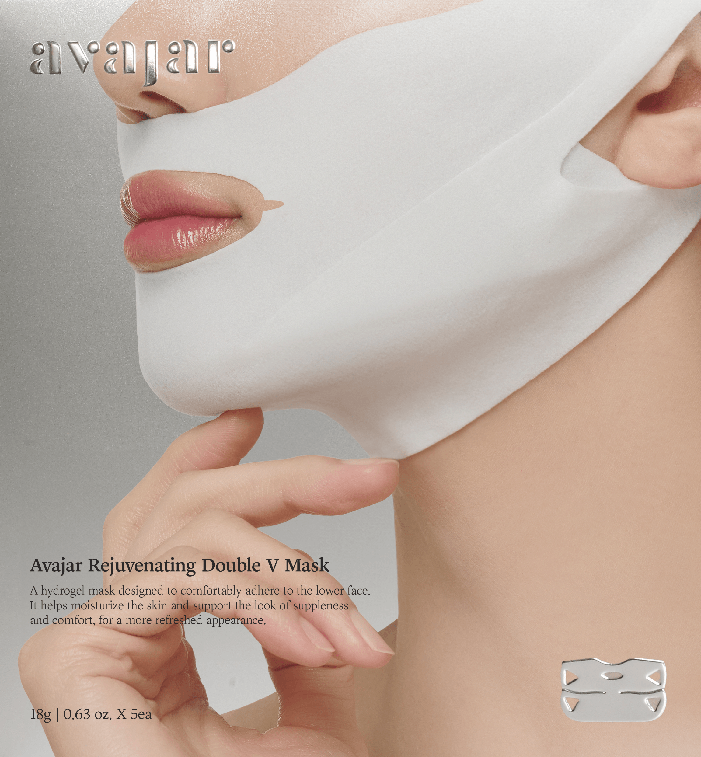 Rejuvenating Double V Mask
5PCS (14g*5pcs)