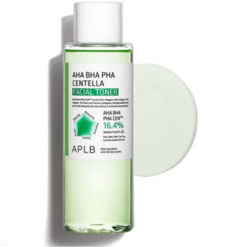 AHA BHA PHA Centella Facial Toner (160ml)