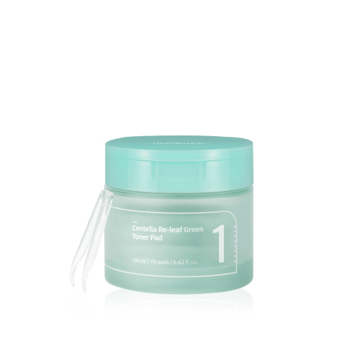 No.1 Centella Re-Leaf Green Toner Pad (190ml / 70 Pads)