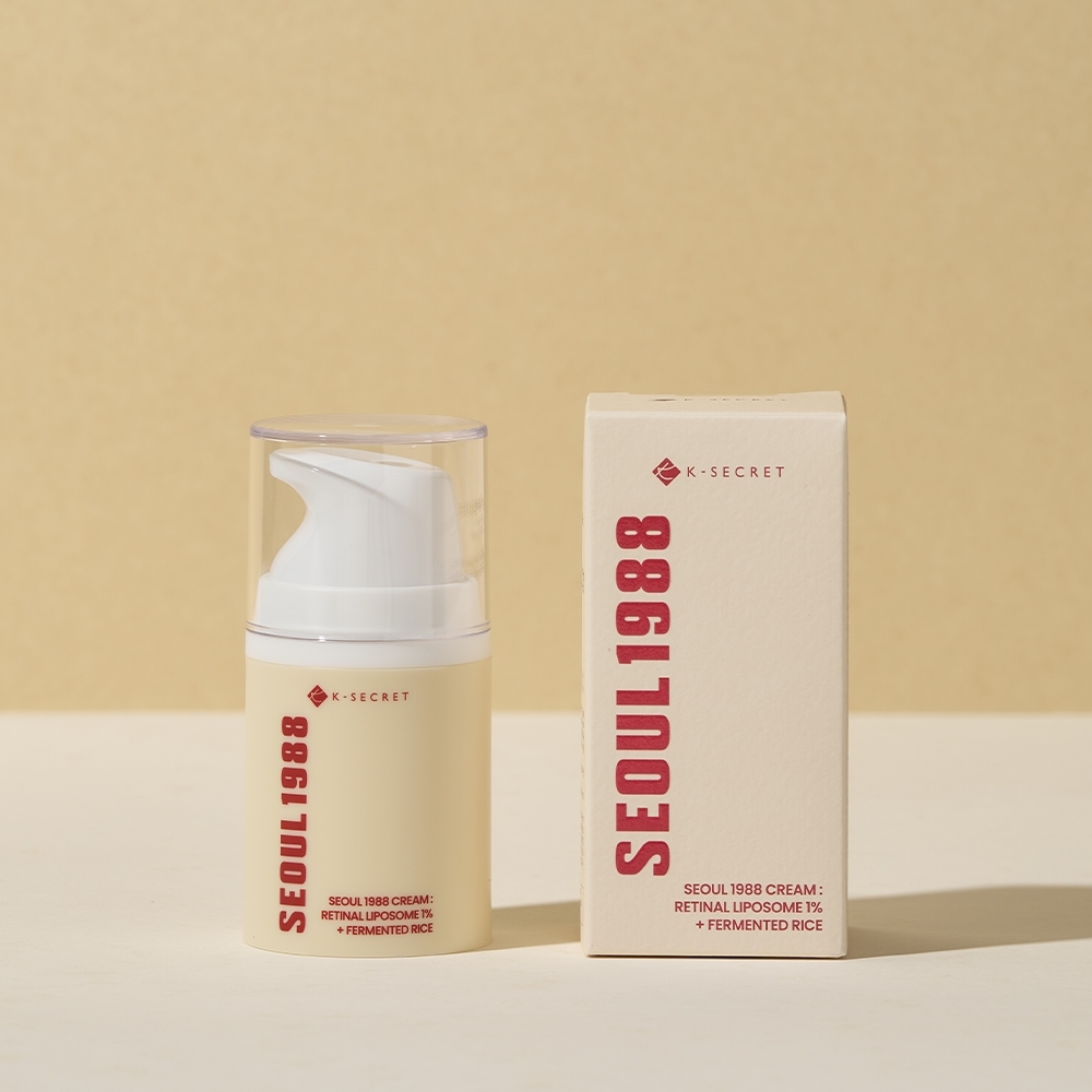SEOUL 1988 Cream : Retinal Liposome 1% + Fermented Rice (50g)