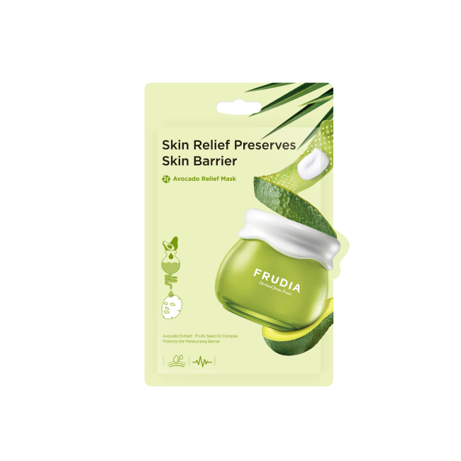 Frudia Avocado Relief Cream Mask (10Pcs) (20ml*10pcs)