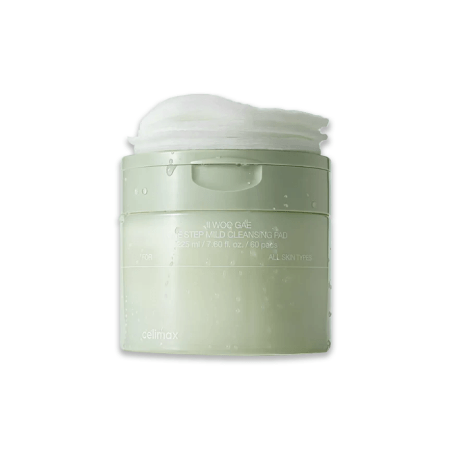 Ji Woo Gae One Step Mild Cleansing Pad (225ml / 60pads)