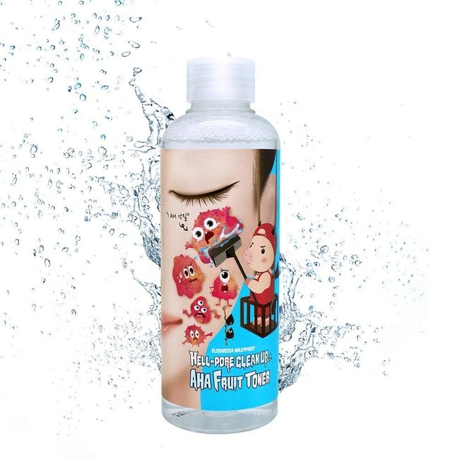 Hell-Pore Clean Up Aha Fruit Toner (200ml)