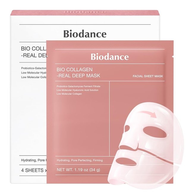 Bio Collagen-Real Deep Mask (1Box (34g*4ea))