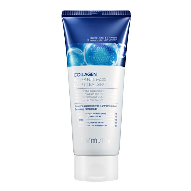 Collagen Water Full Moist Deep Cleansing Foam (180ml)