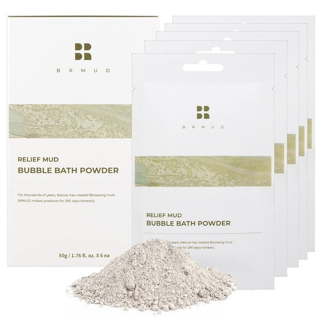 Mud Bubble Bath Powder (50g x 6ea)