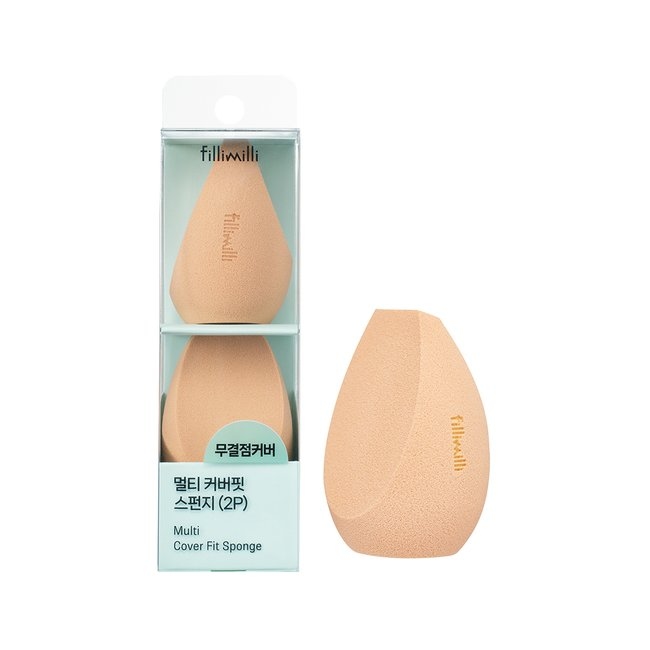 Spatula Fit Sponge 2 pcs (+ Case) (-)
