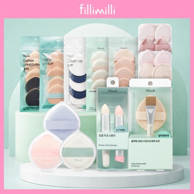 Mini Tapping & Chubby Puff 4 pcs (+ Case) (Renewal 2506) (-)