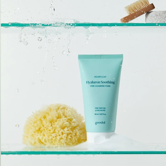 Heartleaf Hyaluron Soothing Pore Cleansing Foam (150ml)