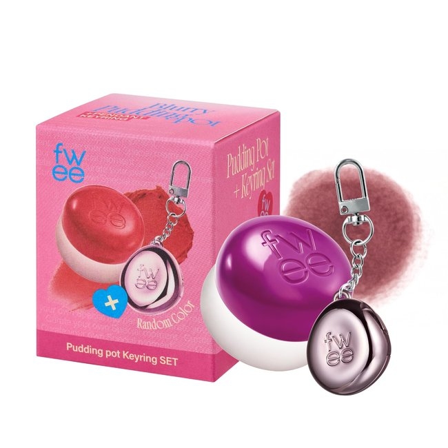 (Gl) Lip&Cheek Blurry Pudding Pot Mv04 Slayyy 5G+Pendant Keyring (5g)