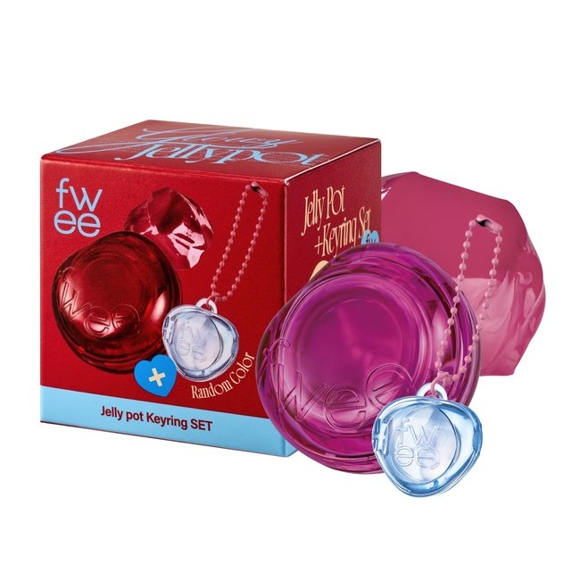 (Gl) Lip&Cheek Glowy Jelly Pot Jn03 Custard 4G+Pendant Keyring (4g)
