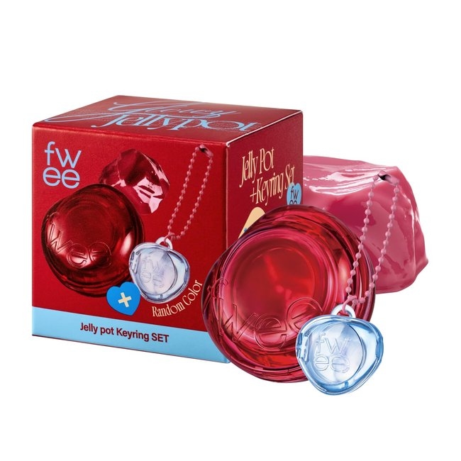 (Gl) Lip&Cheek Glowy Jelly Pot Jc03 Juicy Punch 4G+Pendant Keyring (4g)