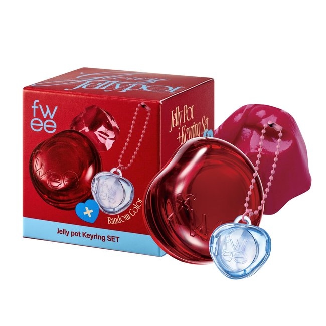 (Gl) Lip&Cheek Glowy Jelly Pot Jr02 Sour Gummy 4G+Pendant Keyring (4g)