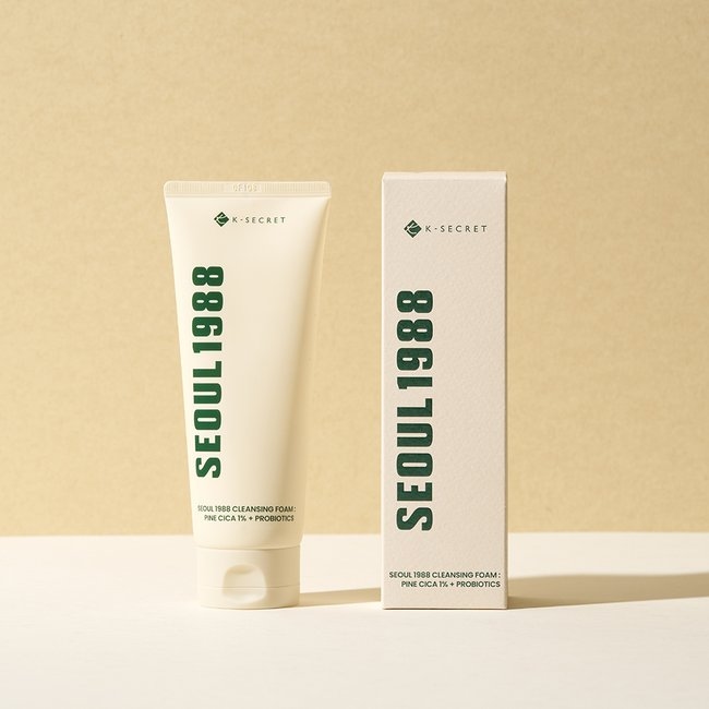 SEOUL 1988 Cleansing Foam : Pine Cica 1% + Probiotics (150g)